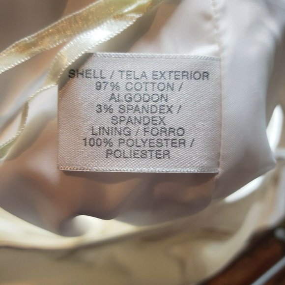 Worthington 2 pc ,VNT White Pants Suit S 14 Cotton, Y2K ,Monochromatic ,Preppy - Picture 10 of 12